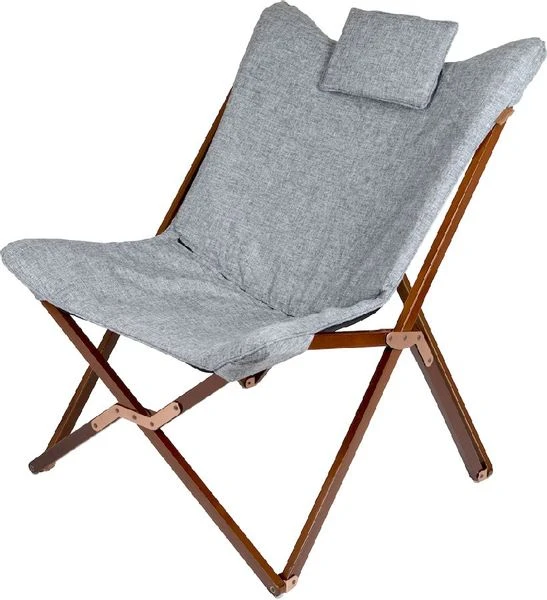 Bo-Camp Urban Outdoor Bloomsbury Vlinderstoel - Grijs - L - Afbeelding 2