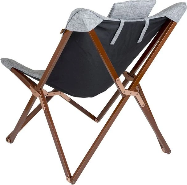 Bo-Camp Urban Outdoor Bloomsbury Vlinderstoel - Grijs - L - Afbeelding 3