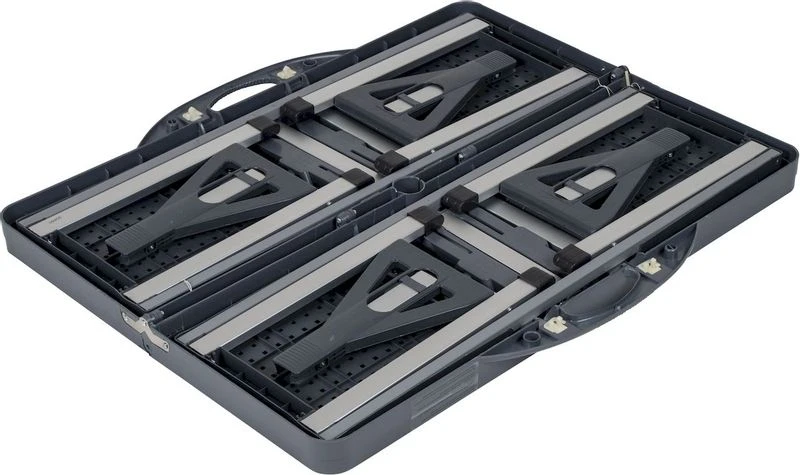 Bo-Camp 130 X 85 Inklapbare Picknicktafel - Grijs - Afbeelding 4