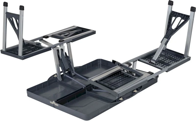 Bo-Camp 130 X 85 Inklapbare Picknicktafel - Grijs - Afbeelding 5