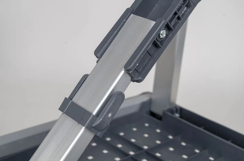 Bo-Camp 130 X 85 Inklapbare Picknicktafel - Grijs - Afbeelding 6