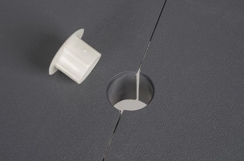 Bo-Camp 130 X 85 Inklapbare Picknicktafel - Grijs - Afbeelding 9