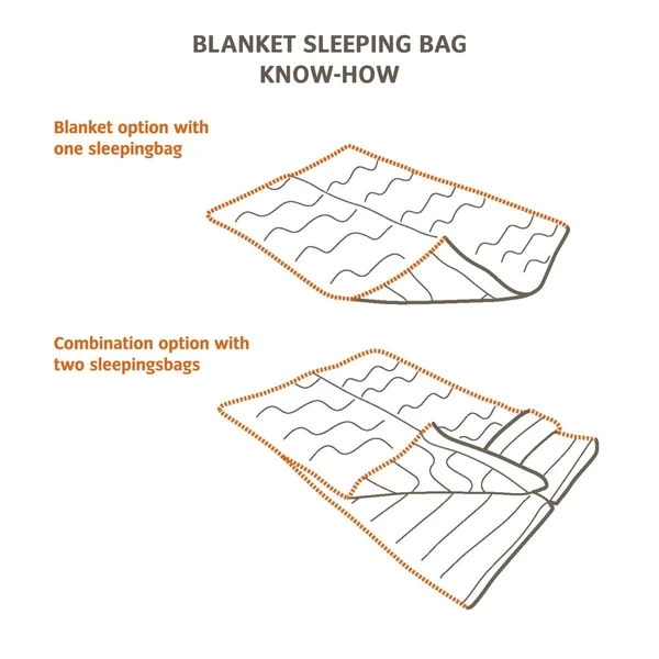 Vaude Alpsee 400 DWN - Rood - Afbeelding 5