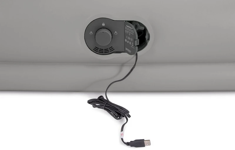 Intex Prestige Mid-Rise Luchtbed - Eenpersoons - Ingebouwde Elektrische Pomp - Afbeelding 7