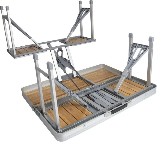 Bo-Camp 136 X 85 Inklapbare Picknicktafel - Bamboe - Afbeelding 11