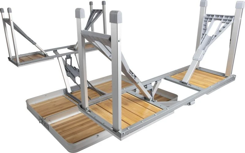 Bo-Camp 136 X 85 Inklapbare Picknicktafel - Bamboe - Afbeelding 12