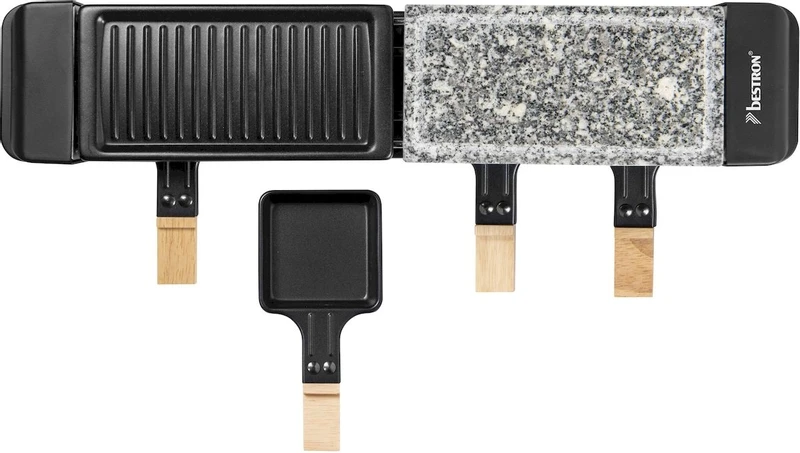 Bestron Raclette/Steengrill - 4 Personen - Afbeelding 4