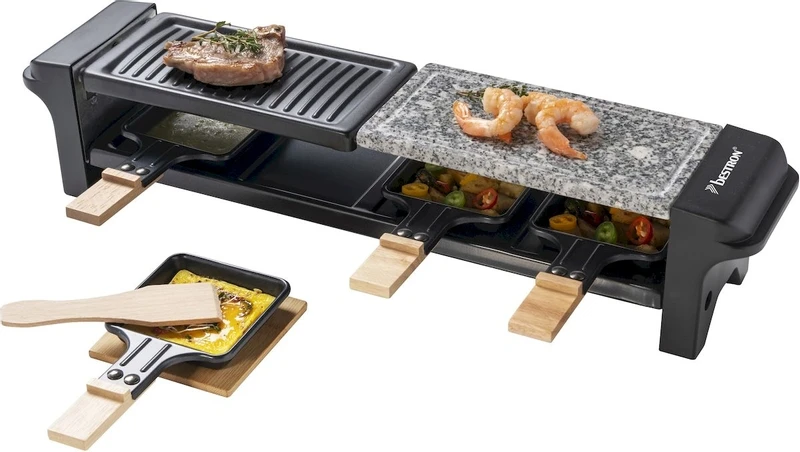 Bestron Raclette/Steengrill - 4 Personen - Afbeelding 3