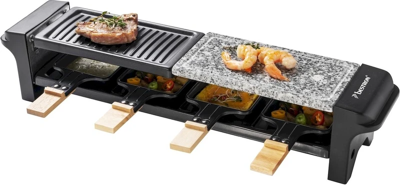 Bestron Raclette/Steengrill - 4 Personen - Afbeelding 2