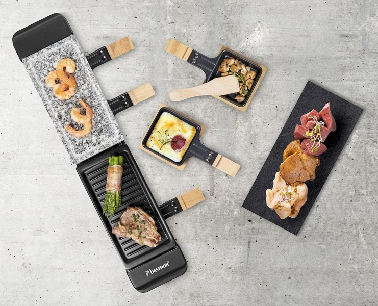 Bestron Raclette/Steengrill - 4 Personen - Afbeelding 11