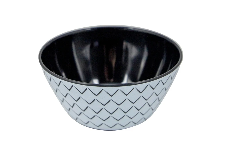 Bo-Camp Mix & Match Melamine Serviesset - 16-delig - Zwart - Afbeelding 3